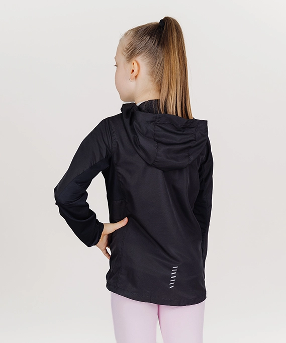 Ветровка Nordski Jr. Run Total Black