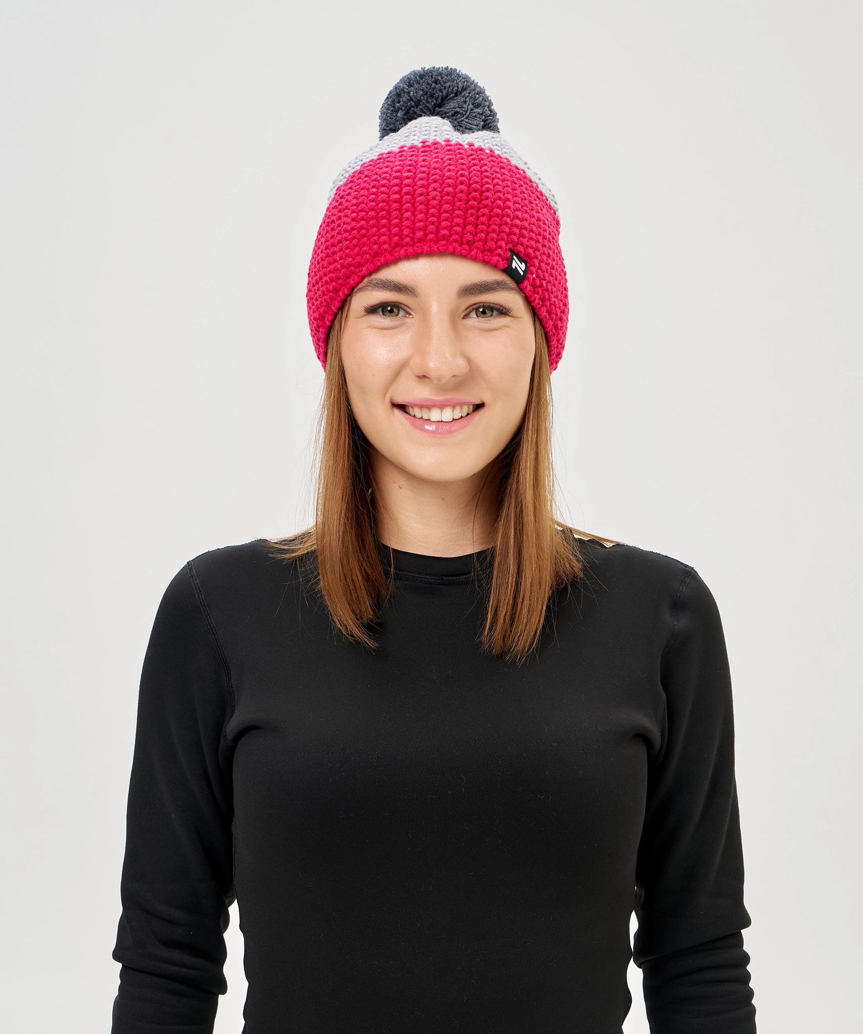 Шапка Nordski Frosty Grey/White