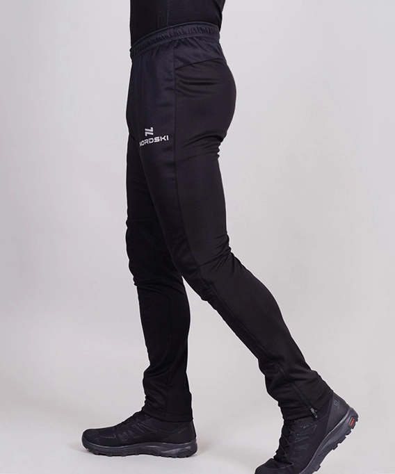 Разминочные брюки NORDSKI Base Black