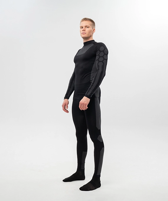 Комплект термобелья Nordski Snake Black/Grey