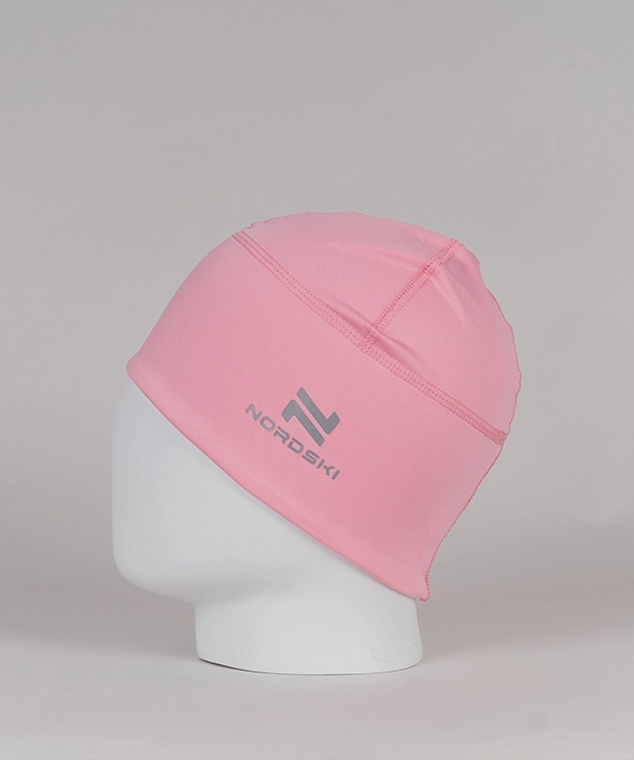 Тренировочная шапка Nordski Warm Candy Pink