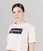 Футболка укороченная Nordski Simple Logo Soft Pink W