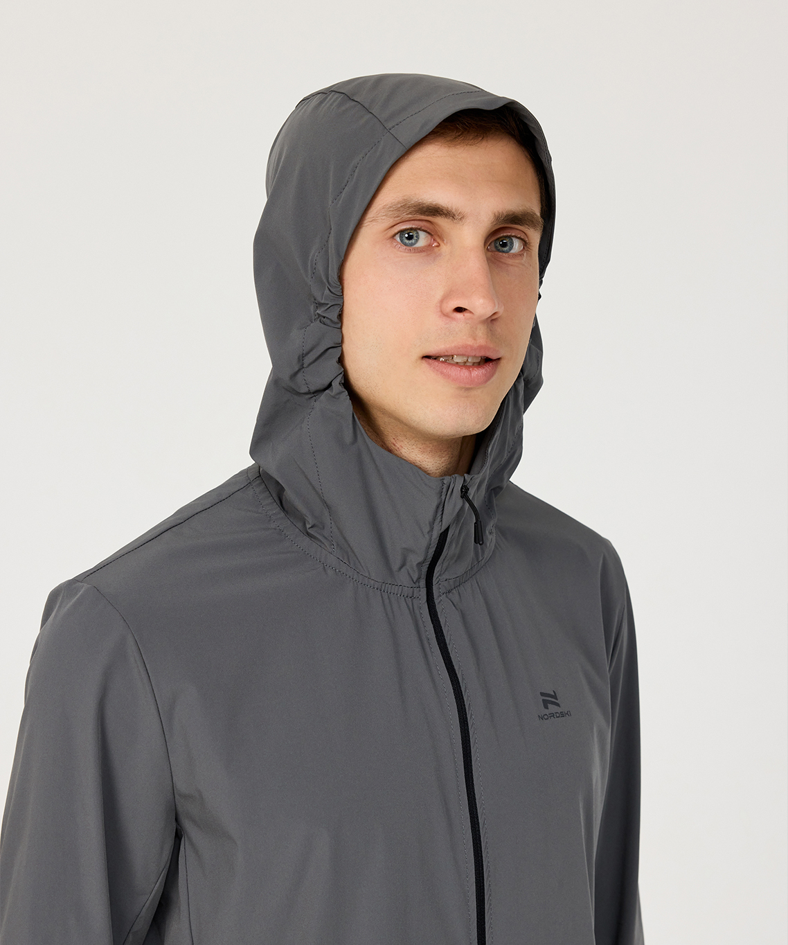 Ветровка беговая Nordski Stayer Graphite