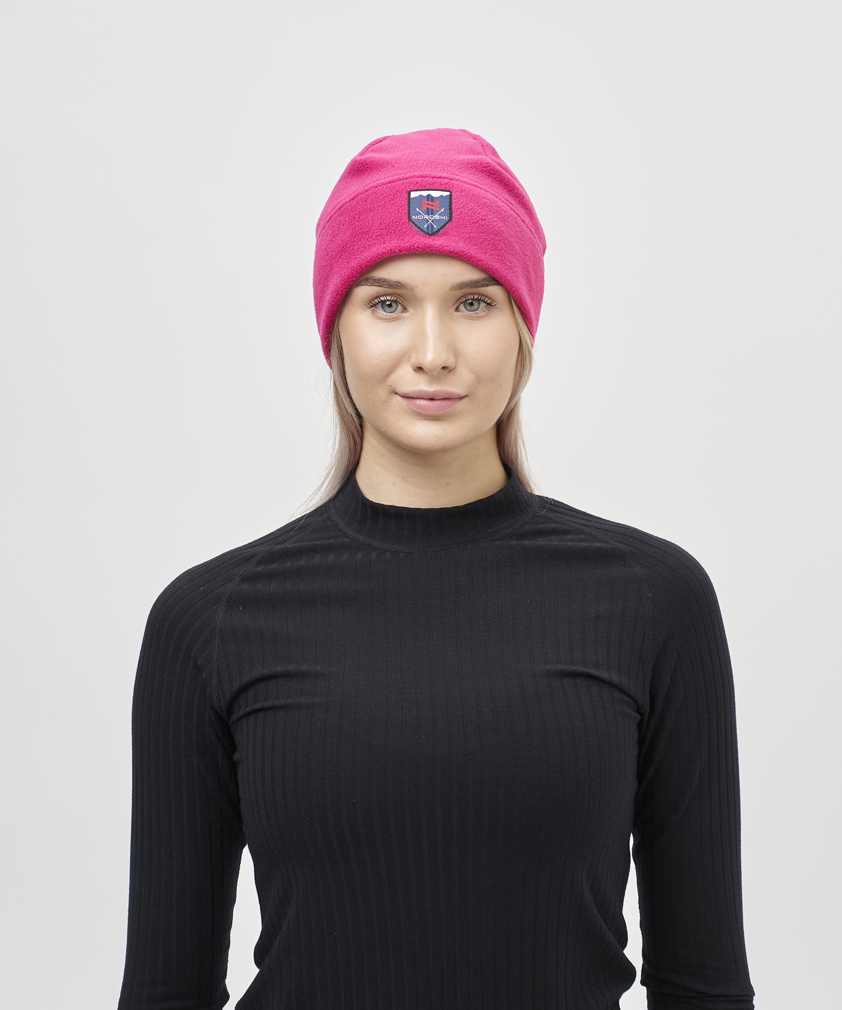 Шапка Nordski Fleece Warm Berry