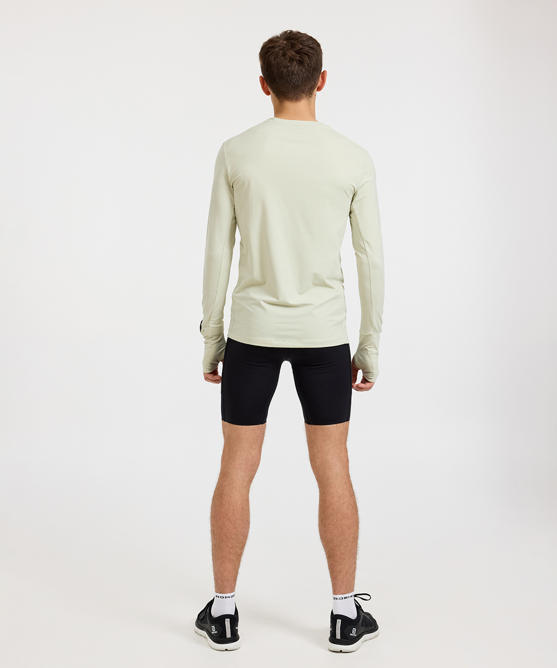 Лонгслив Nordski RunTech Smoky Green