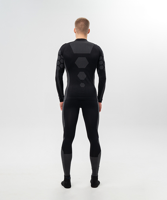 Комплект термобелья Nordski Snake Black/Grey