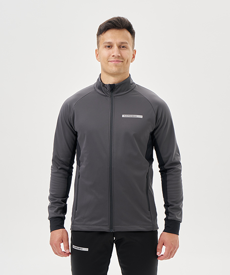 Тренировочная куртка Nordski Core Black/Grey