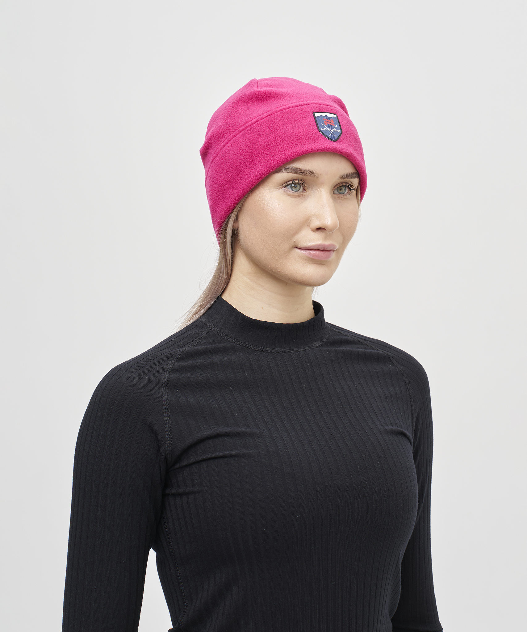 Шапка Nordski Fleece Warm Berry