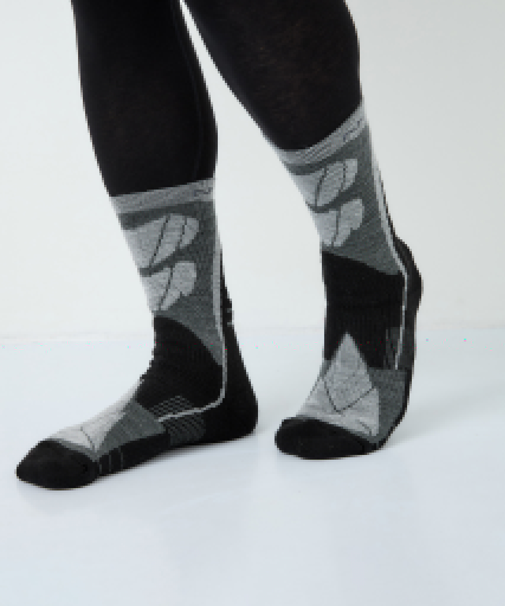 Носки Nordski Wool black/grey