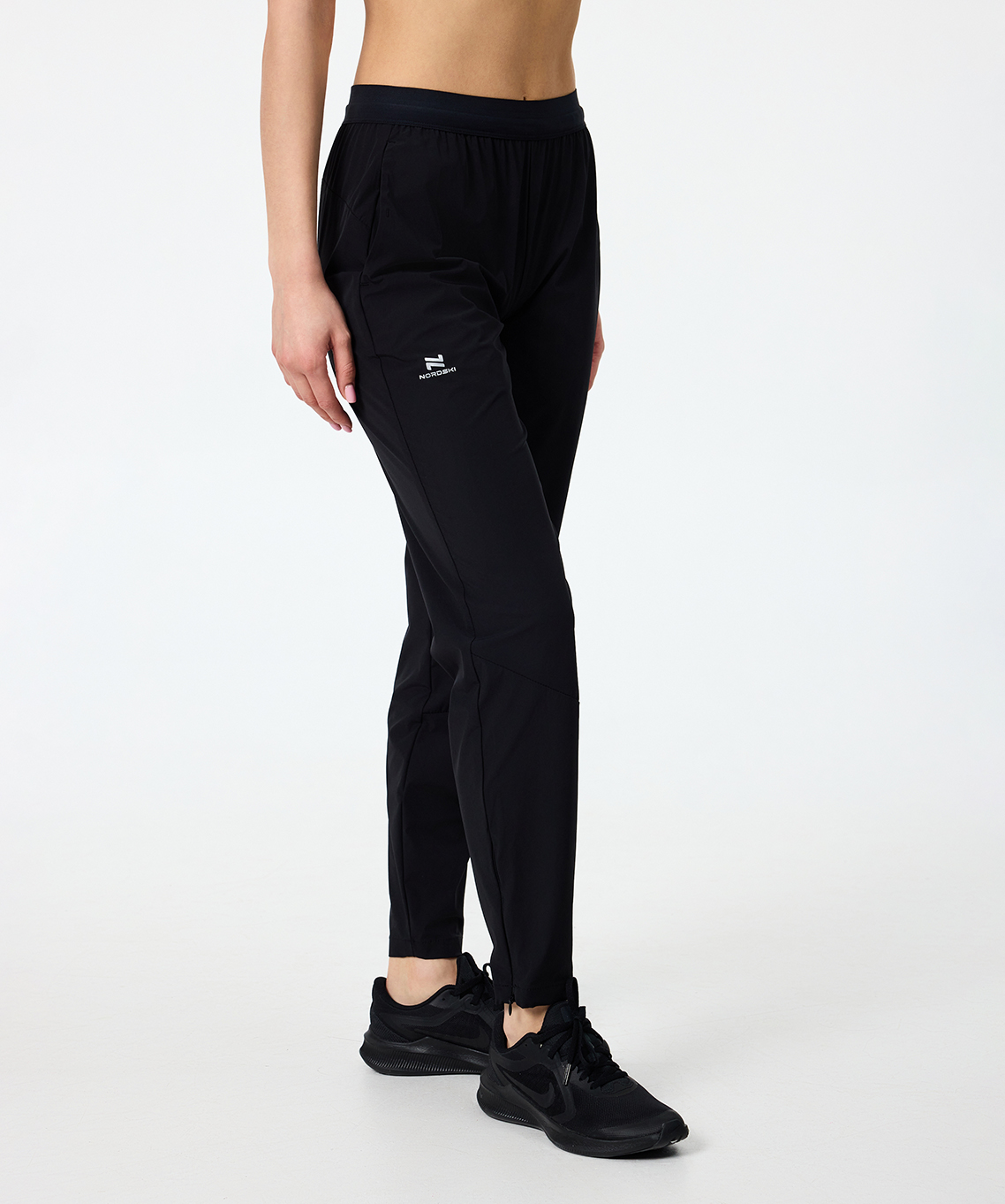 Брюки беговые Nordski Stayer Black W