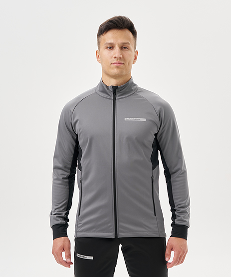 Тренировочная куртка Nordski Core Black/Grey