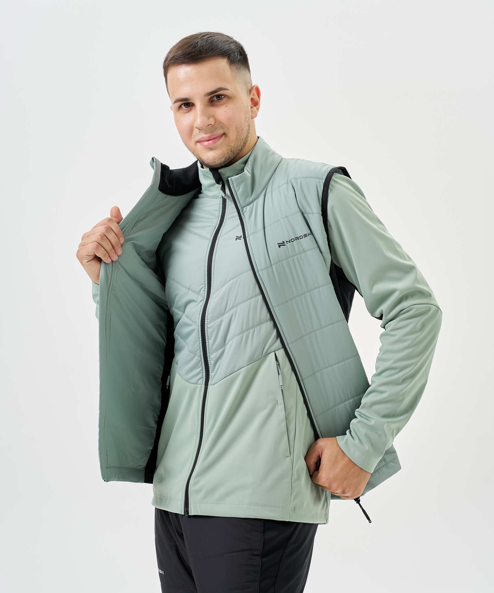 Жилет Nordski Hybrid Pro 2.0 Ice Mint