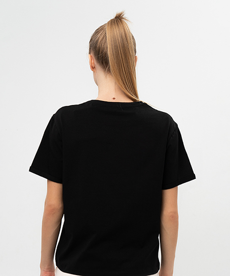 Футболка Nordski Simple Logo Black/Crystal W